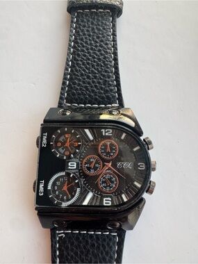Men’s Chronograph Black Watch